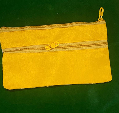 Elegant Floral Embroidered Ladies Clutch / Pouch – 4 Colors Available (Yellow, Pink, Red, Copper)